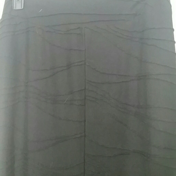 Skirt Black Multiples stretchy monochrome maxi - Picture 2 of 7
